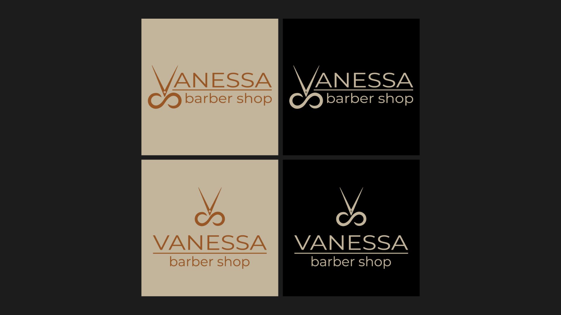 logo Vanessa Barber Shop